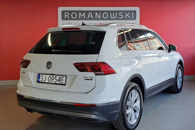 Volkswagen Tiguan cena 101900 przebieg: 130027, rok produkcji 2017 z Kraków małe 596